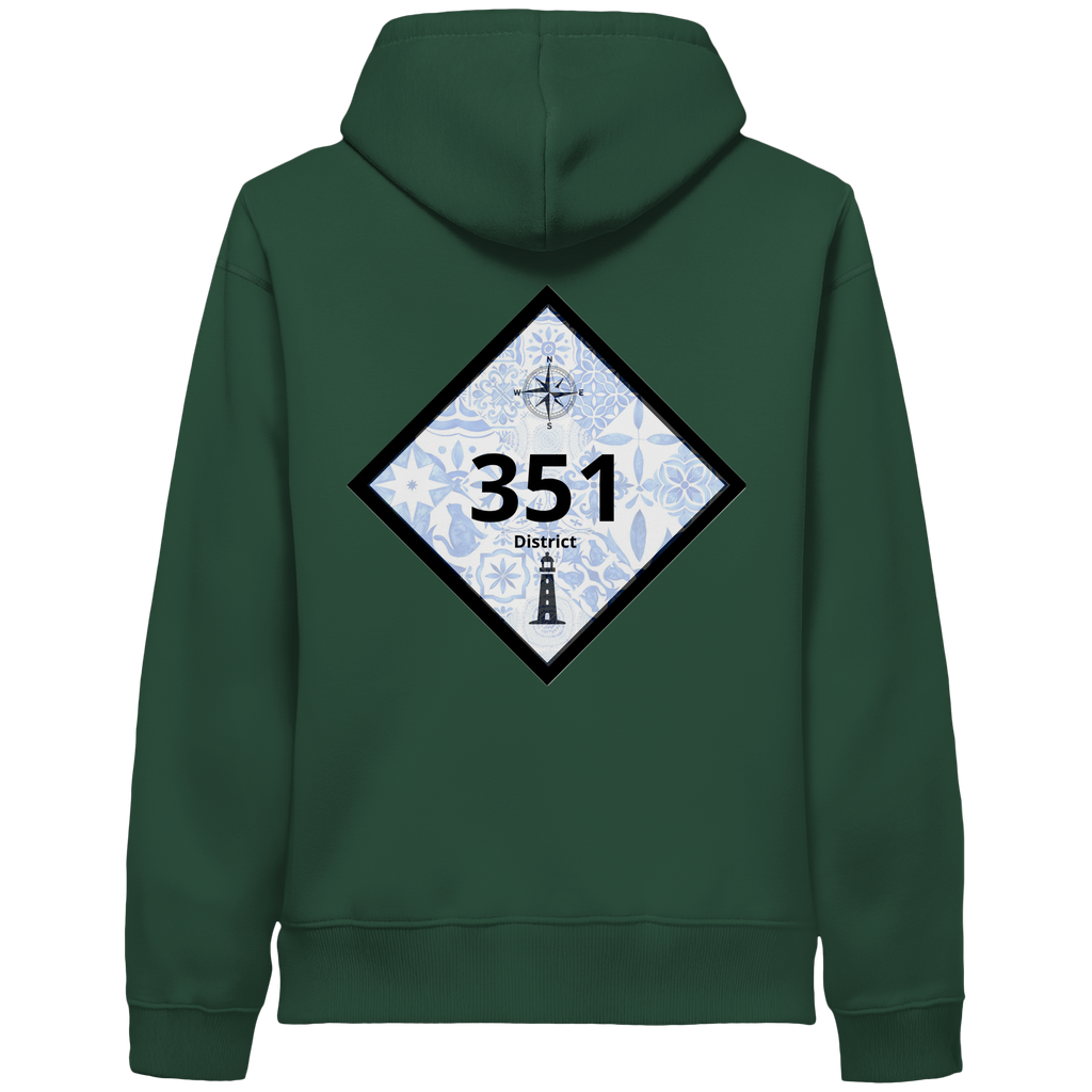 Hoodie 351 District - Organic Side Pocket Hoodie