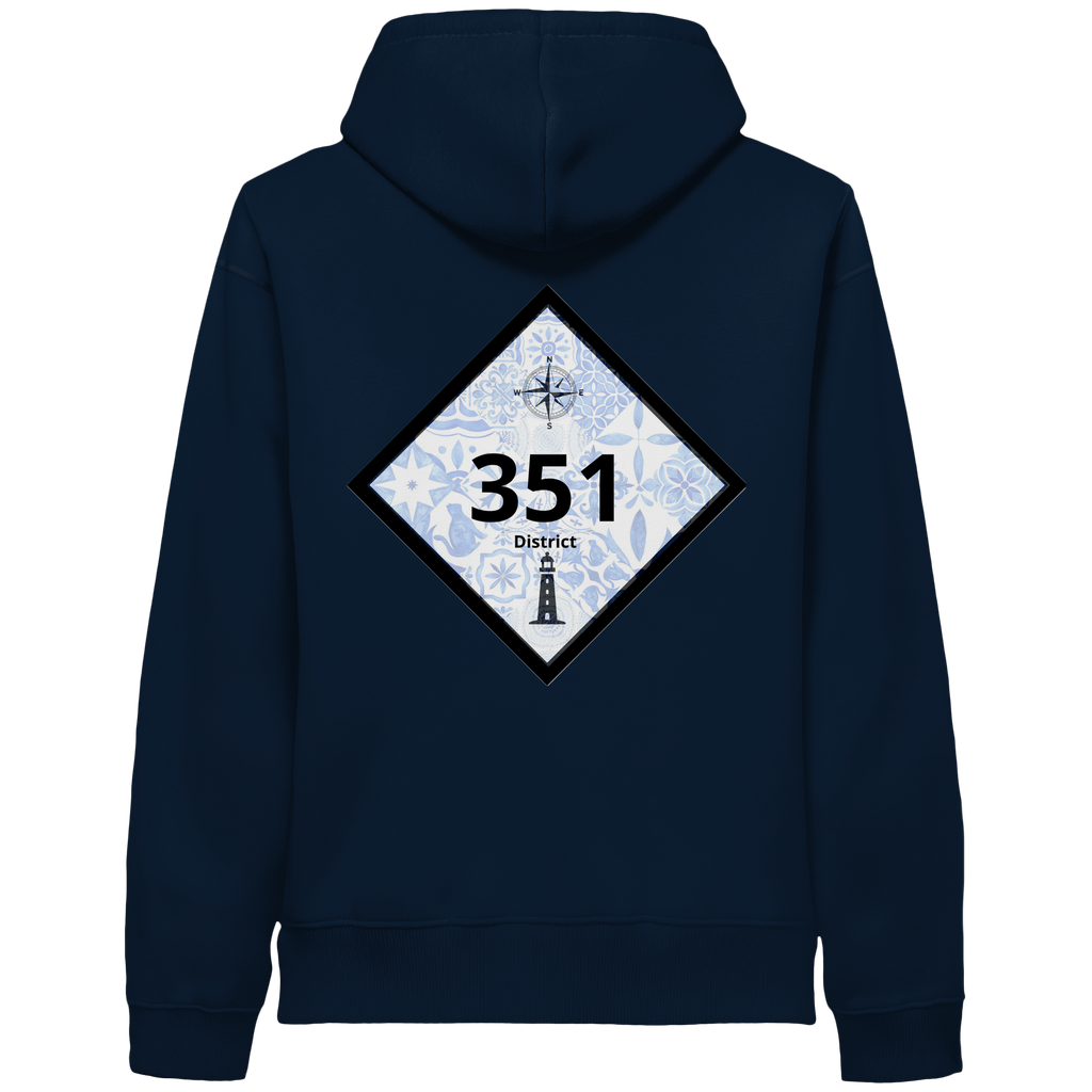 Hoodie 351 District - Organic Side Pocket Hoodie