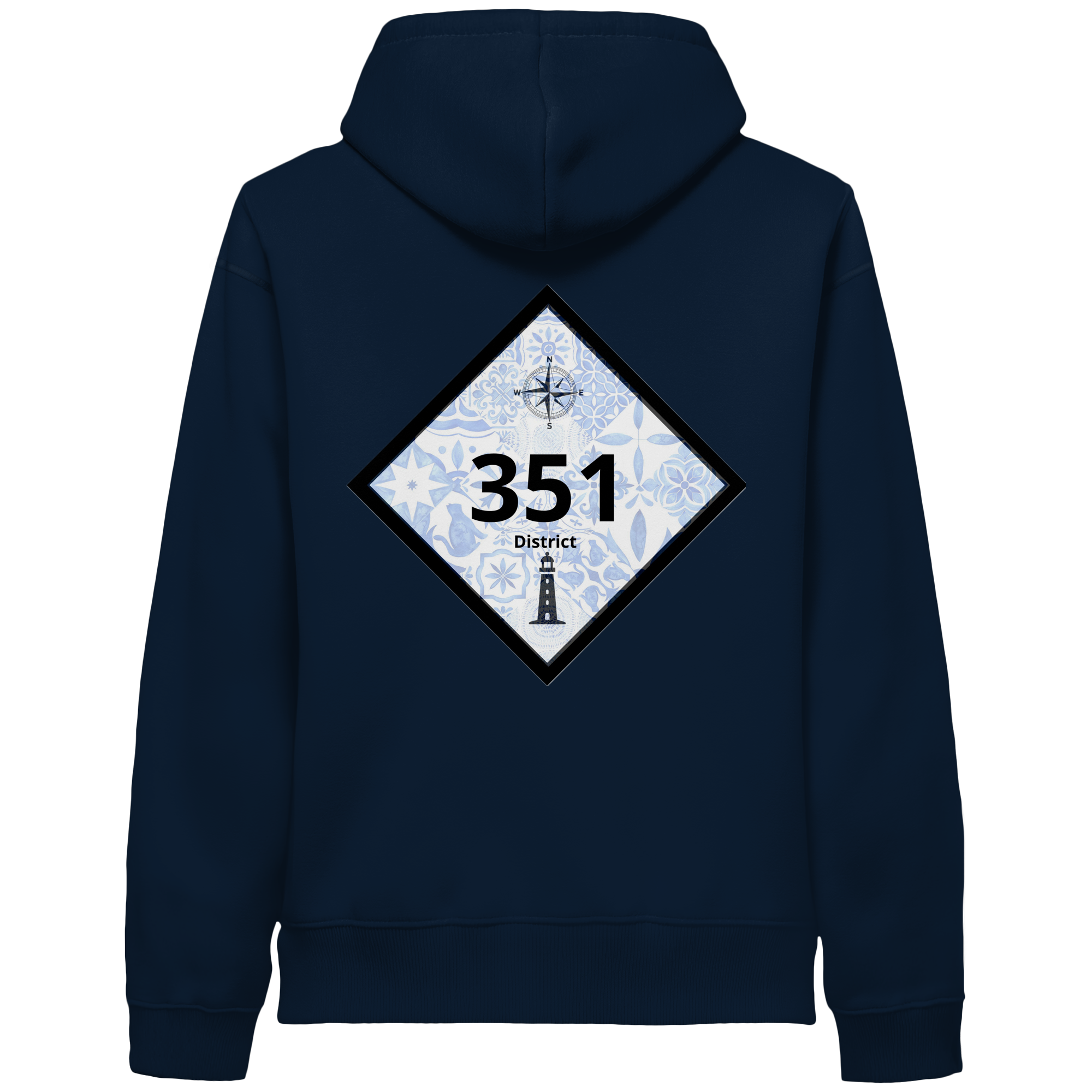 Hoodie 351 District - Organic Side Pocket Hoodie