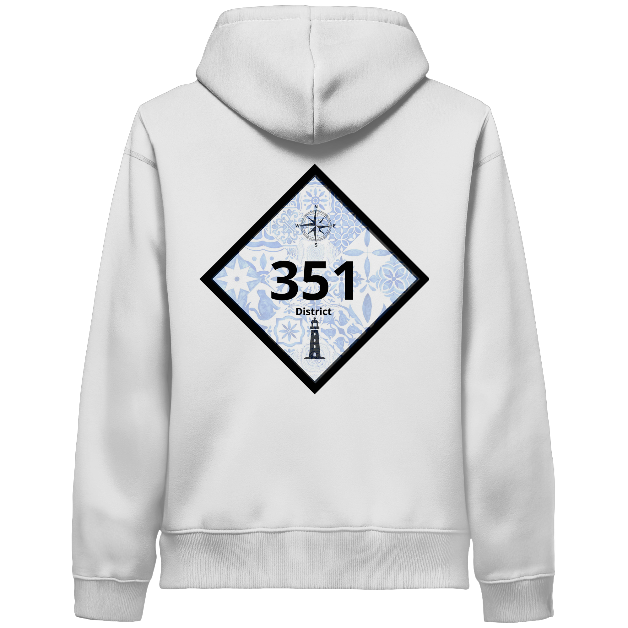 Hoodie 351 District - Organic Side Pocket Hoodie