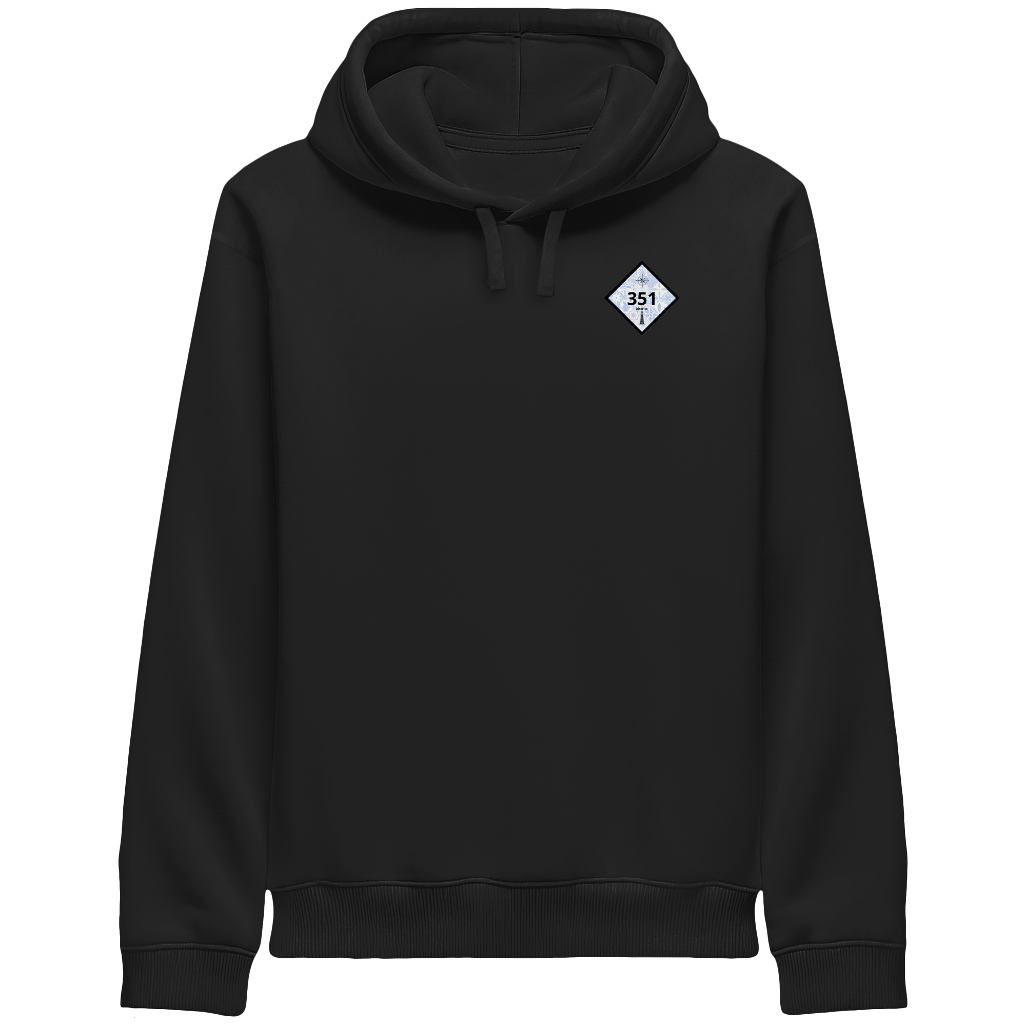 Hoodie 351 District - Organic Side Pocket Hoodie